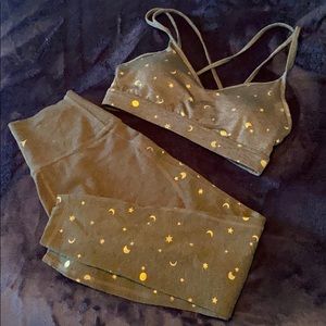 🌙⭐️Sports Bra and Leggings Set